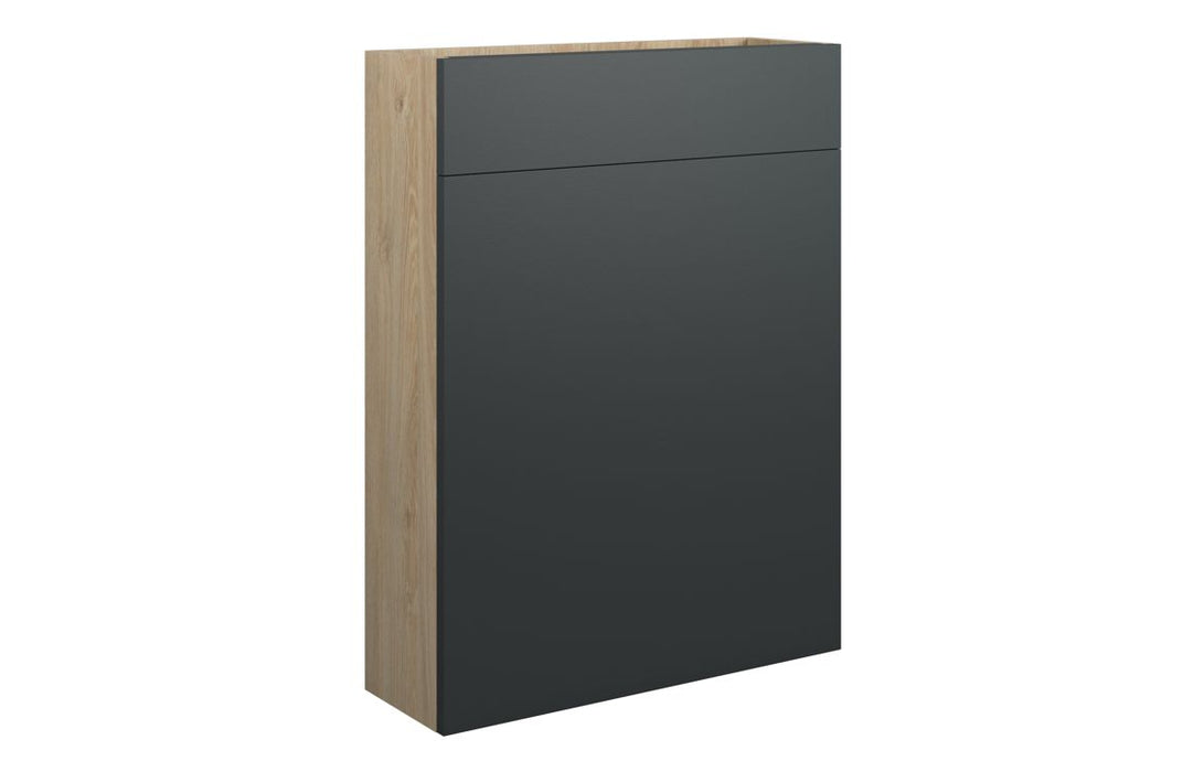 Eton 600mm Slim WC Unit - Matt Graphite Grey