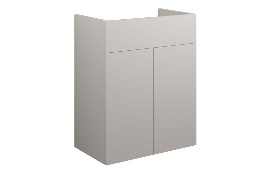 Eton 500mm Standard Basin Unit - Matt Dove Grey
