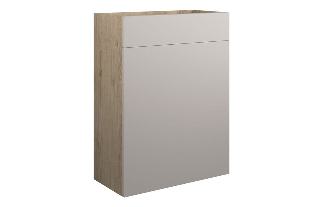 Eton 600mm Standard WC Unit - Matt Dove Grey