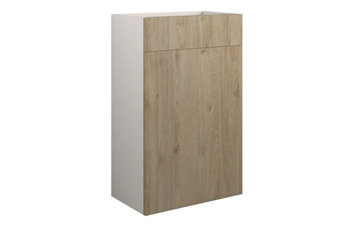 Eton 500mm Standard WC Unit - Havana Oak