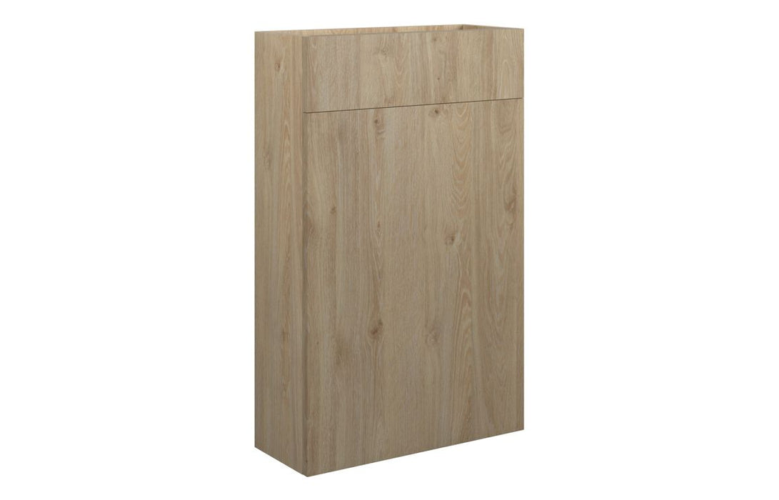 Eton 500mm Slim WC Unit - Havana Oak