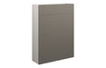 Eton 600mm Slim WC Unit - Matt Stone