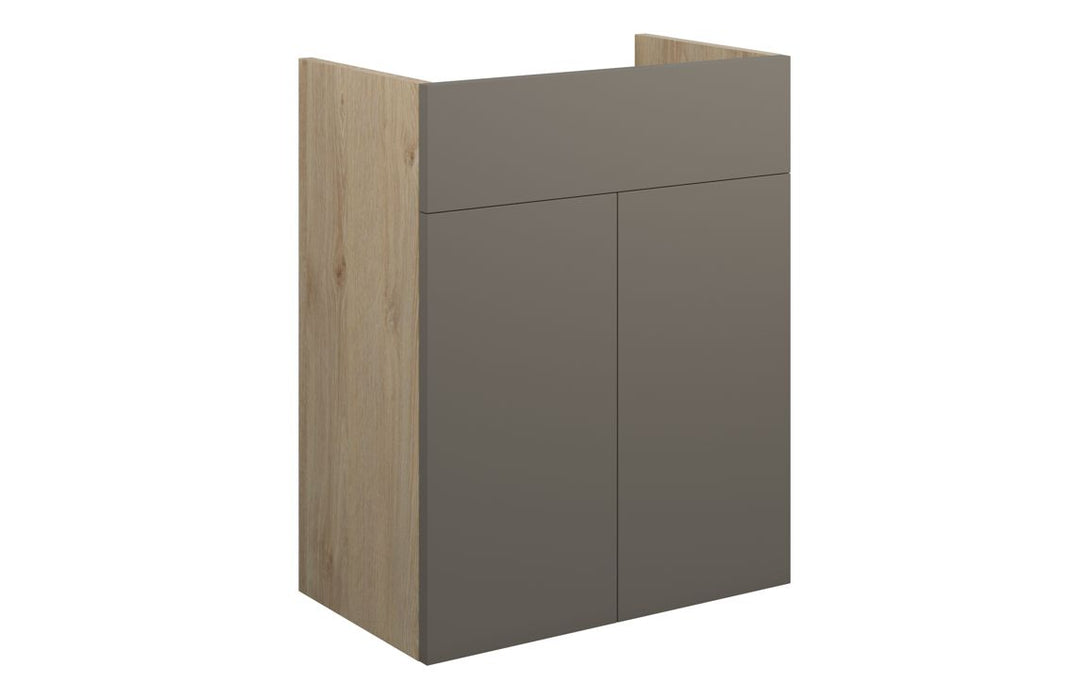 Eton 500mm Standard Basin Unit - Matt Stone