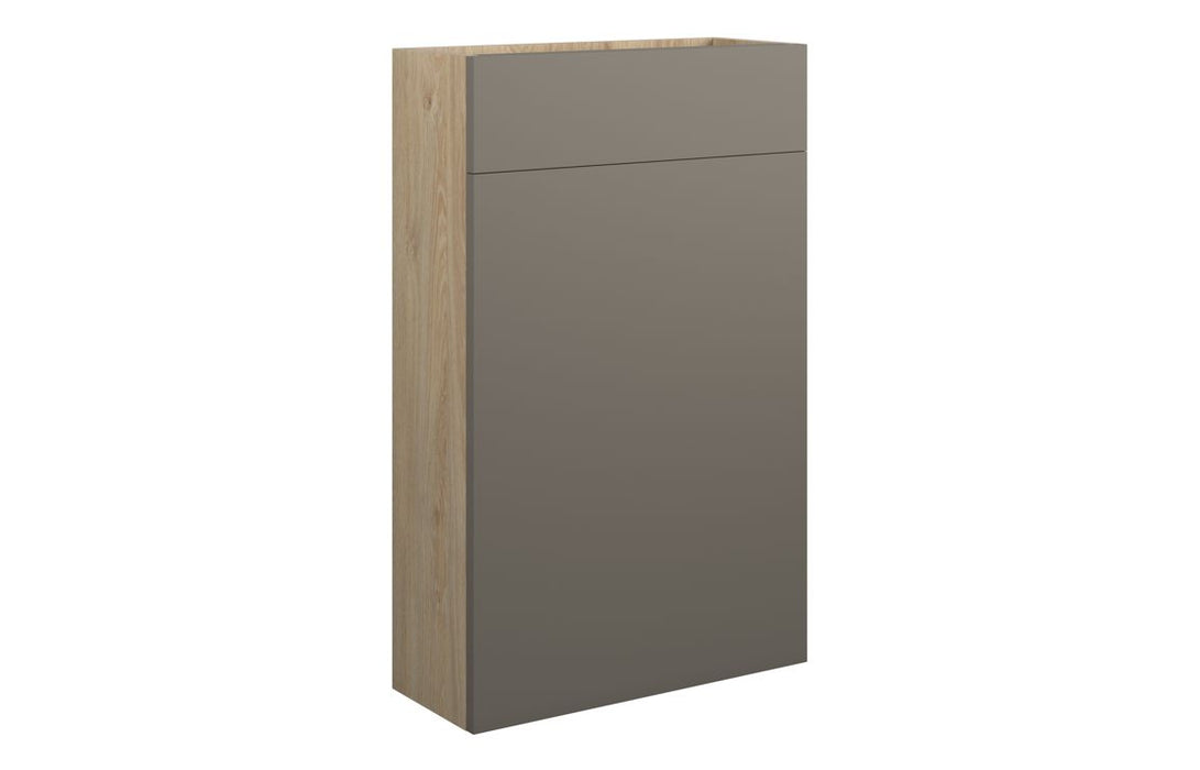 Eton 500mm Slim WC Unit - Matt Stone