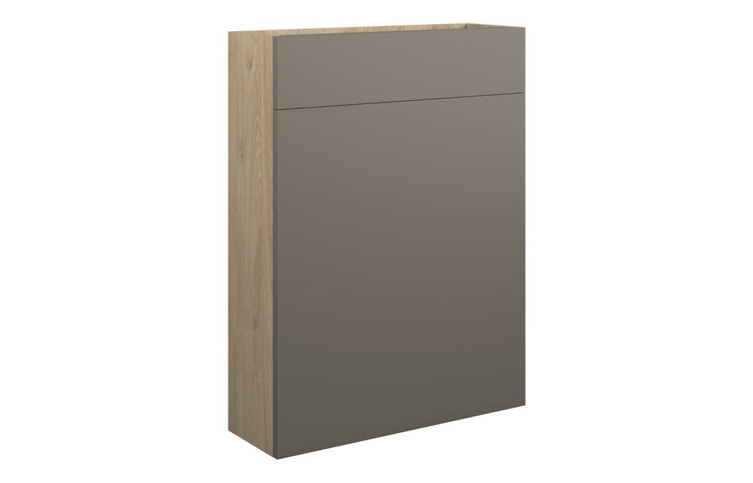 Eton 600mm Slim WC Unit - Matt Stone