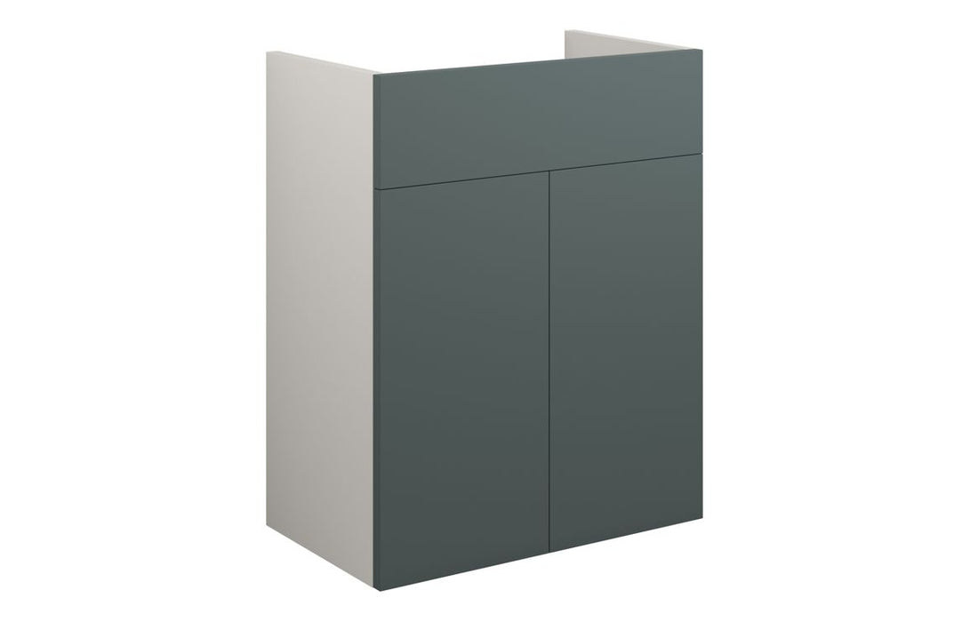 Eton 500mm Standard Basin Unit - Matt Green