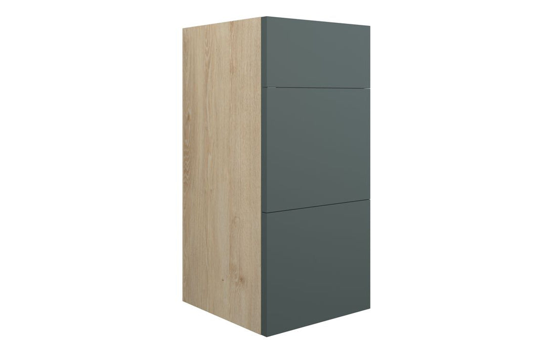 Eton 300mm Standard 3 Drawer Unit - Matt Green