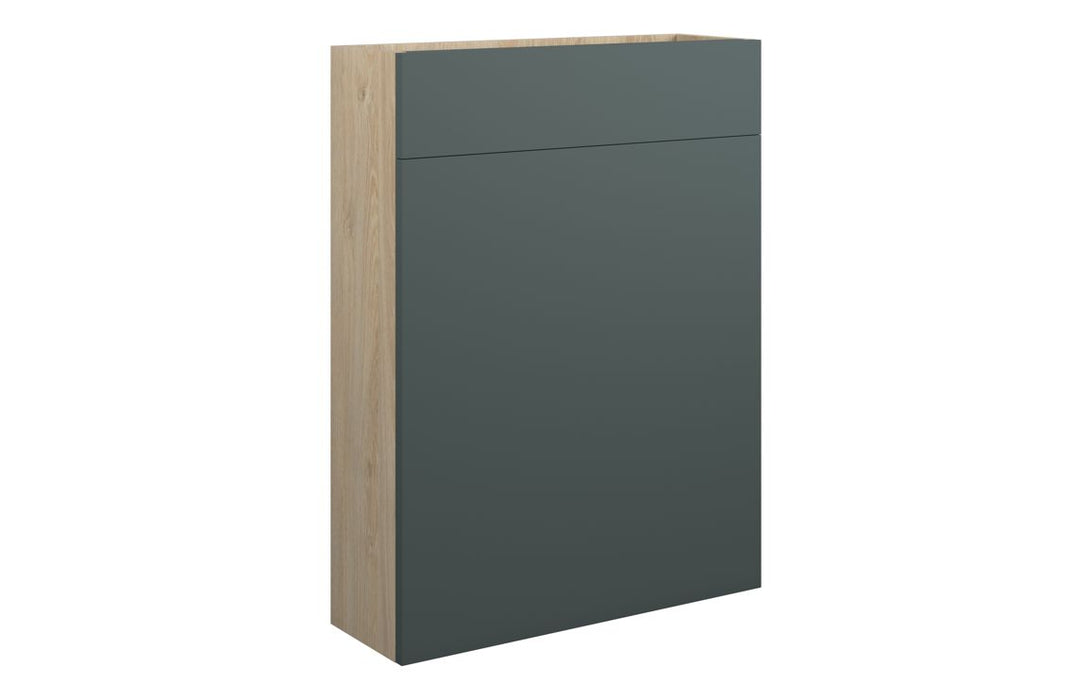 Eton 600mm Slim WC Unit - Matt Green