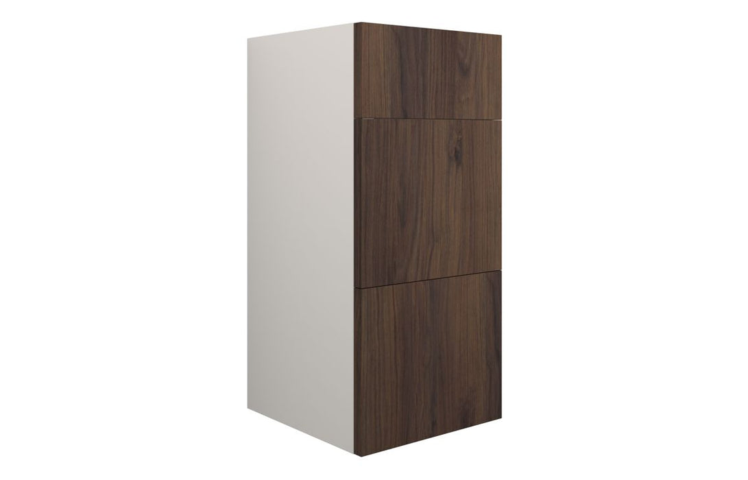 Eton 300mm Standard 3 Drawer Unit - Warm Walnut