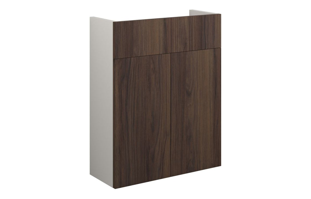 Eton 500mm Slim Basin Unit - Warm Walnut