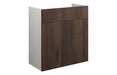Eton 600mm Standard Basin Unit - Warm Walnut