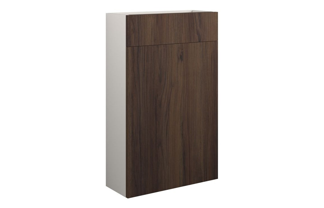 Eton 500mm Slim WC Unit - Warm Walnut