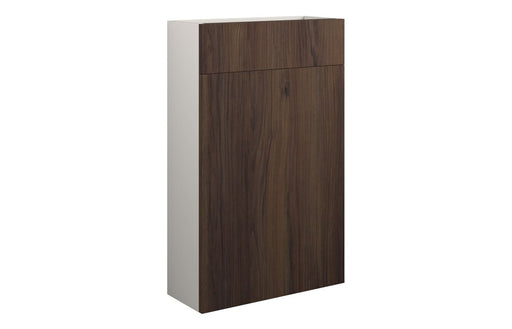 Eton 500mm Slim WC Unit - Warm Walnut