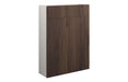 Eton 600mm Slim WC Unit - Warm Walnut