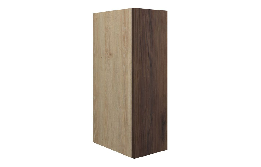 Eton 200mm Standard Toilet Roll Unit - Warm Walnut