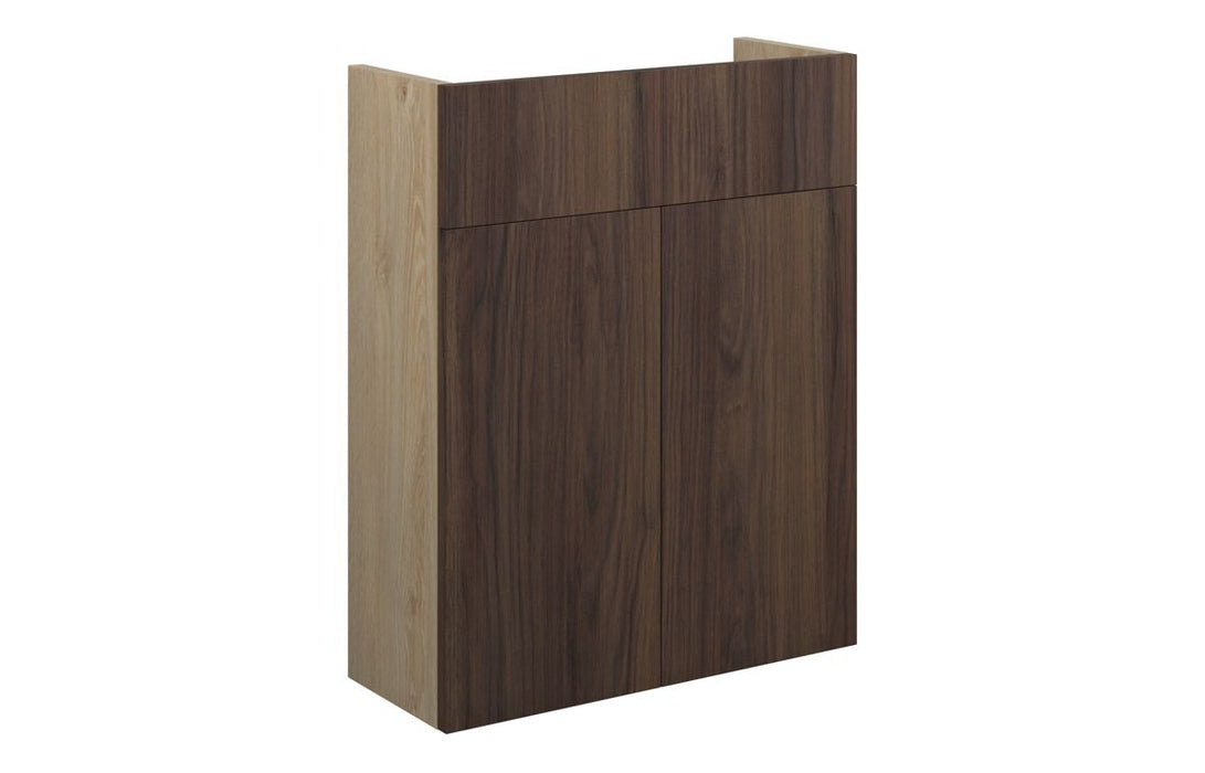 Eton 500mm Slim Basin Unit - Warm Walnut