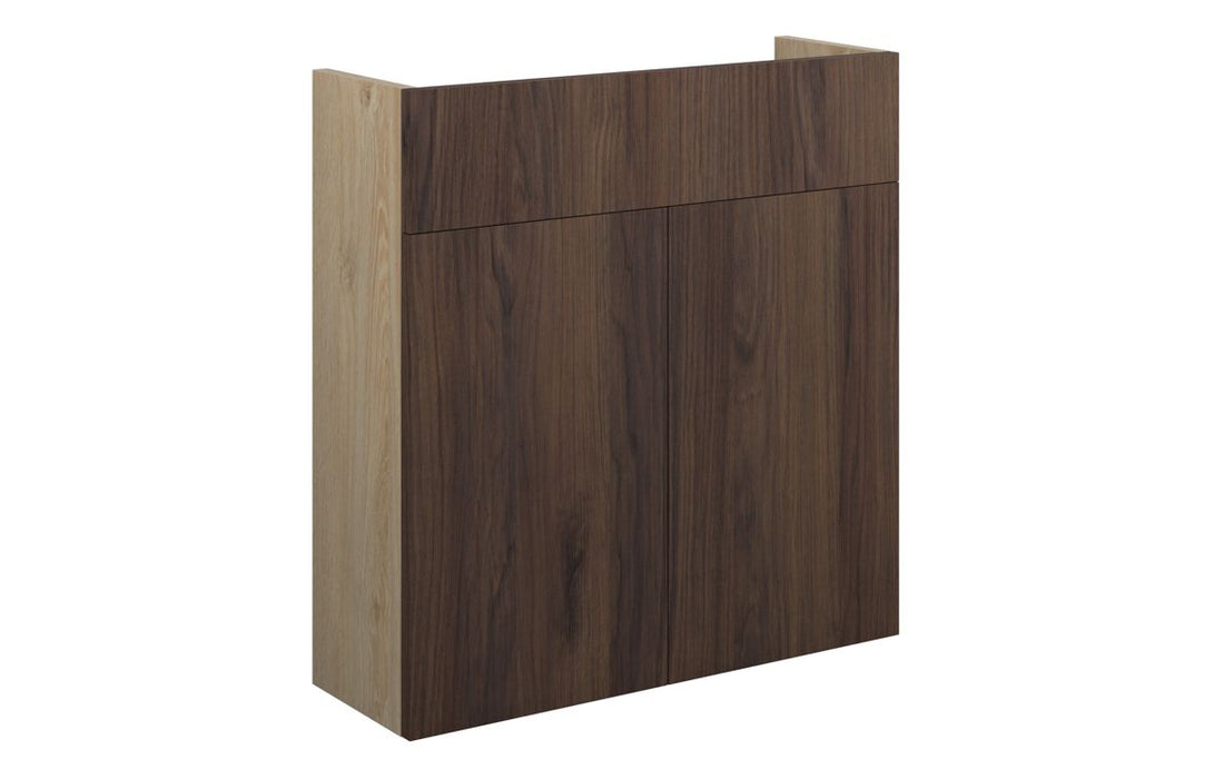 Eton 600mm Slim Basin Unit - Warm Walnut