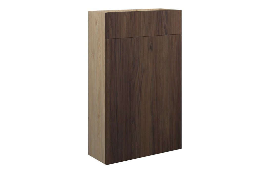 Eton 500mm Slim WC Unit - Warm Walnut