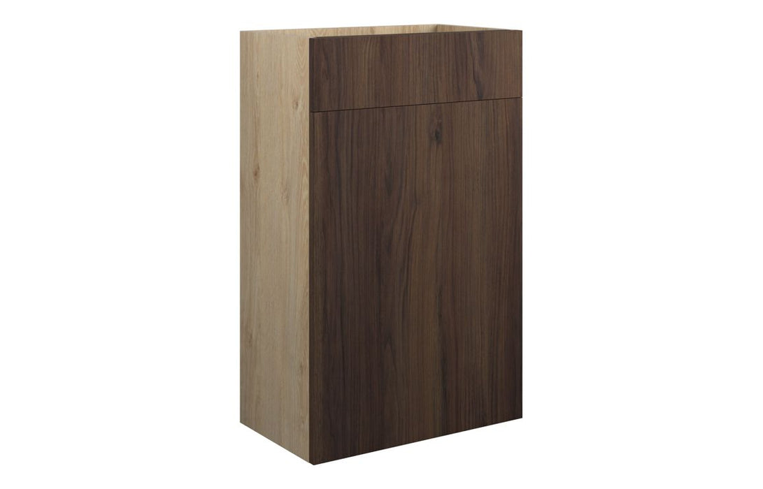 Eton 500mm Standard WC Unit - Warm Walnut