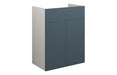 Eton 500mm Standard Basin Unit - Matt Arley Blue