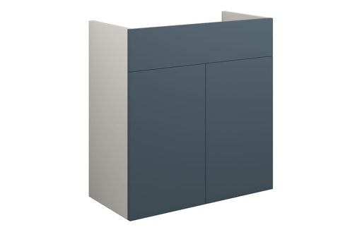 Eton 600mm Standard Basin Unit - Matt Arley Blue