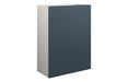 Eton 600mm Standard WC Unit - Matt Arley Blue