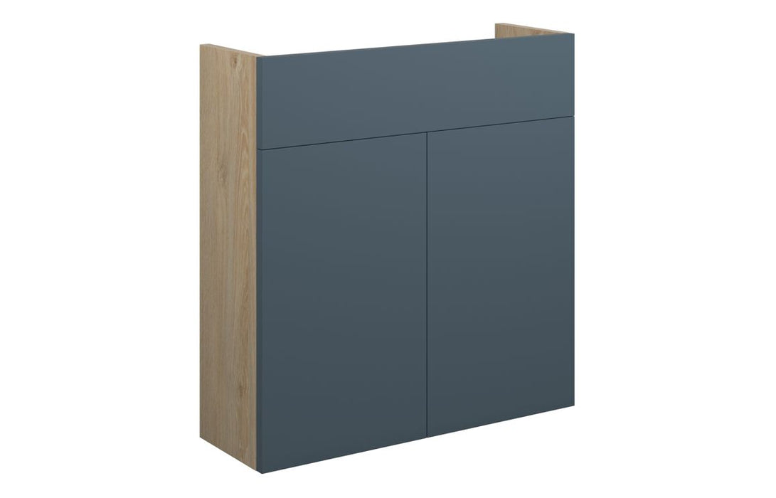 Eton 600mm Slim Basin Unit - Matt Arley Blue