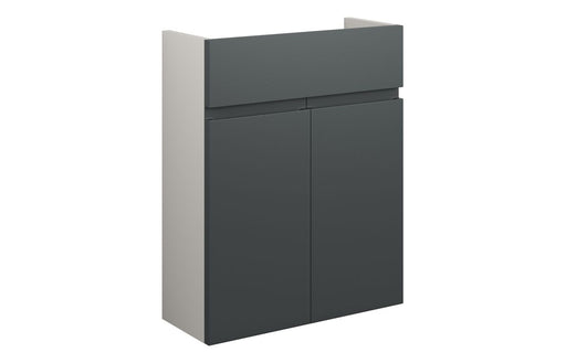 Siena 500mm Standard Basin Unit - Matt Graphite Grey