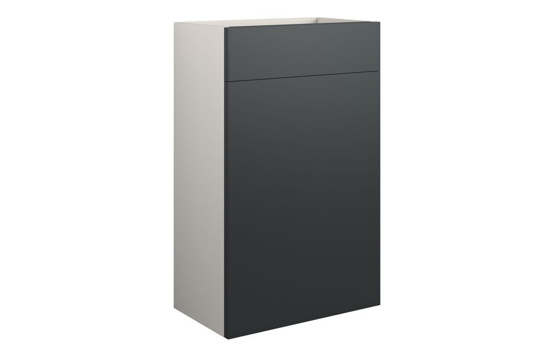 Siena 500mm Standard WC Unit - Matt Graphite Grey