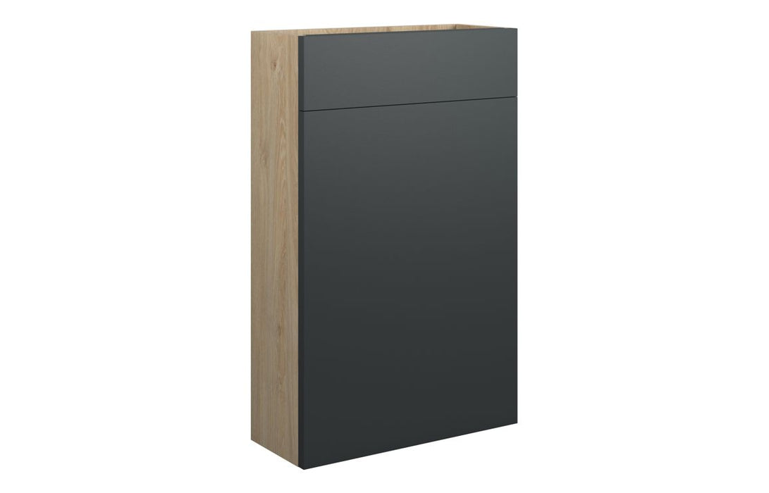 Siena 500mm Slim WC Unit - Matt Graphite Grey