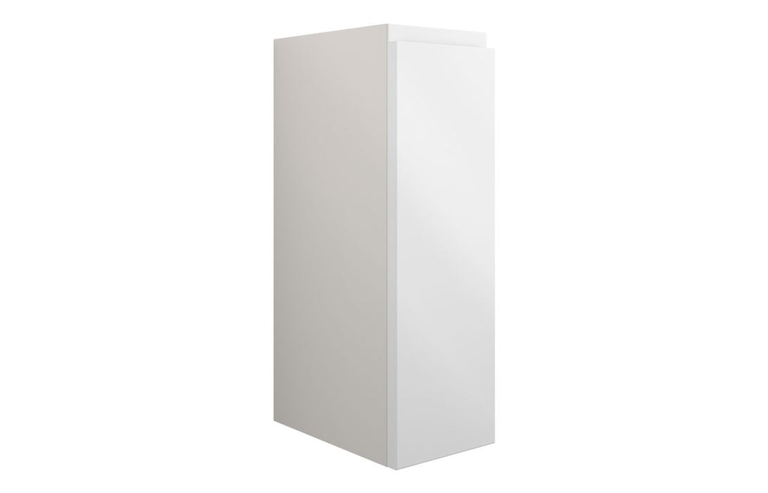Siena 200mm Standard Toilet Roll Unit - White Gloss