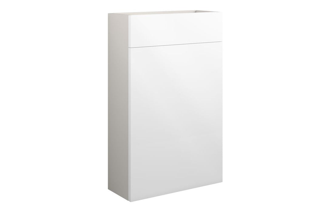 Siena 500mm Slim WC Unit - White Gloss