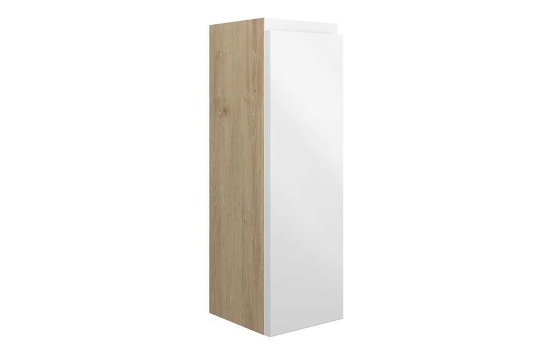 Siena 200mm Slim Base Unit - White Gloss