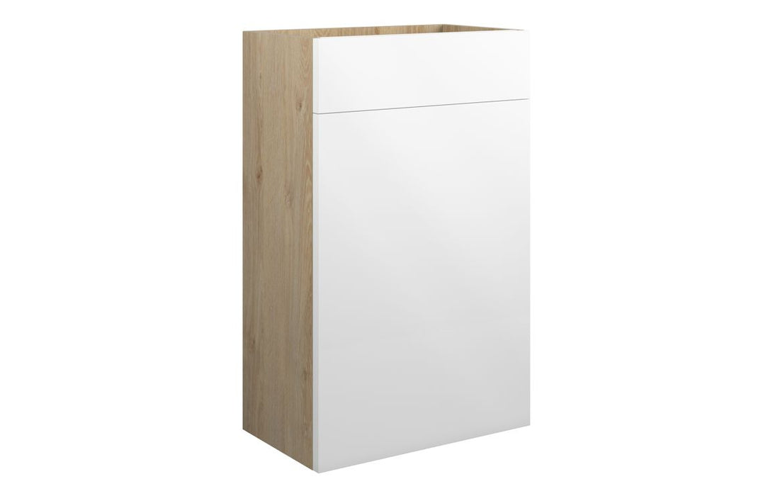 Siena 500mm Standard WC Unit - White Gloss