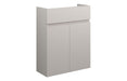 Siena 500mm Slim Basin Unit - Matt Dove Grey