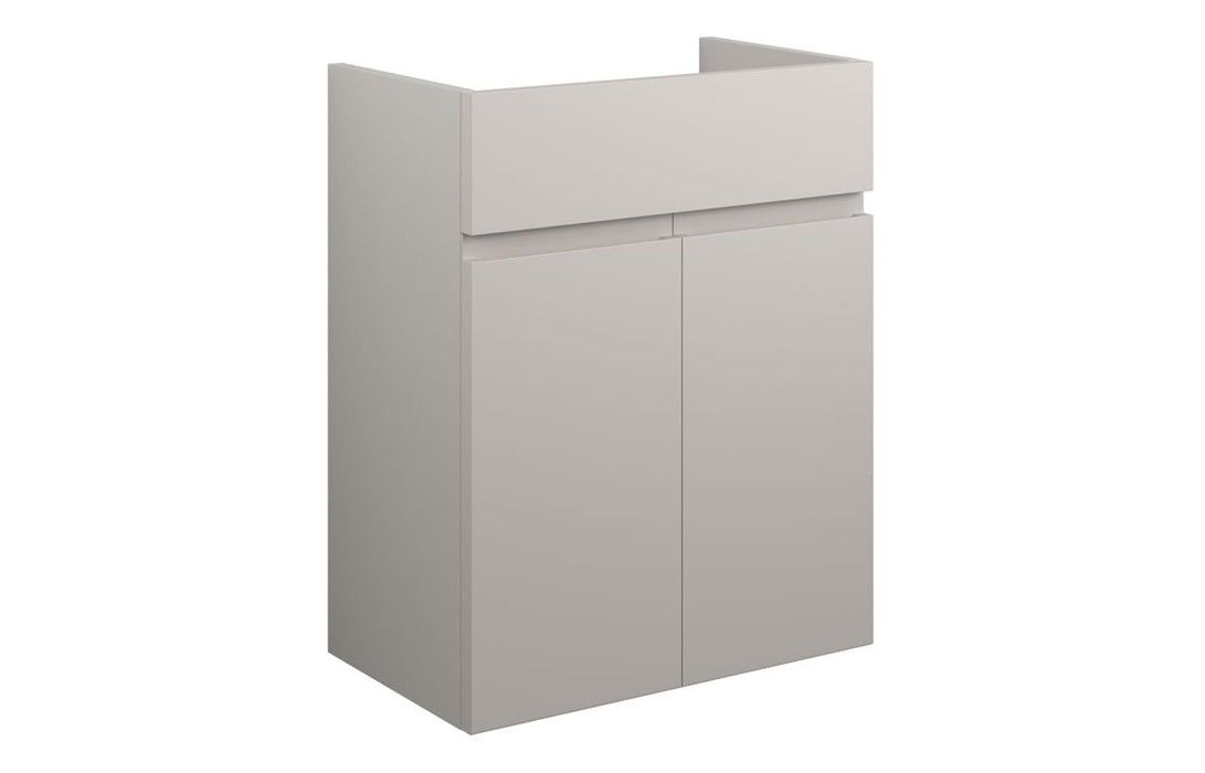 Siena 600mm Standard Basin Unit - Matt Dove Grey