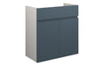 Siena 600mm Standard Basin Unit - Matt Arley Blue