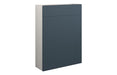 Siena 600mm Slim WC Unit - Matt Arley Blue