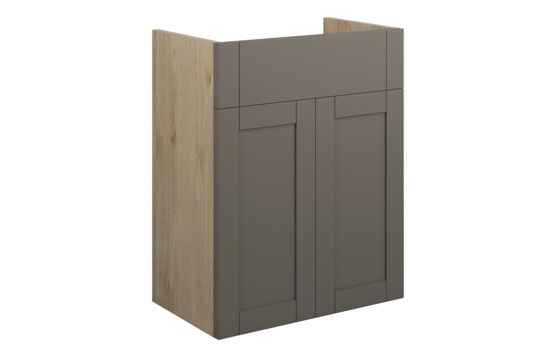 Haven 500mm Standard Basin Unit - Matt Stone