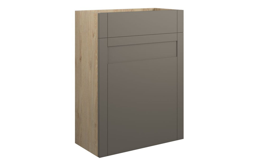 Haven 600mm Standard WC Unit - Matt Stone