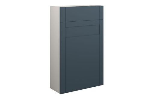 Haven 500mm Slim WC Unit - Matt Arley Blue