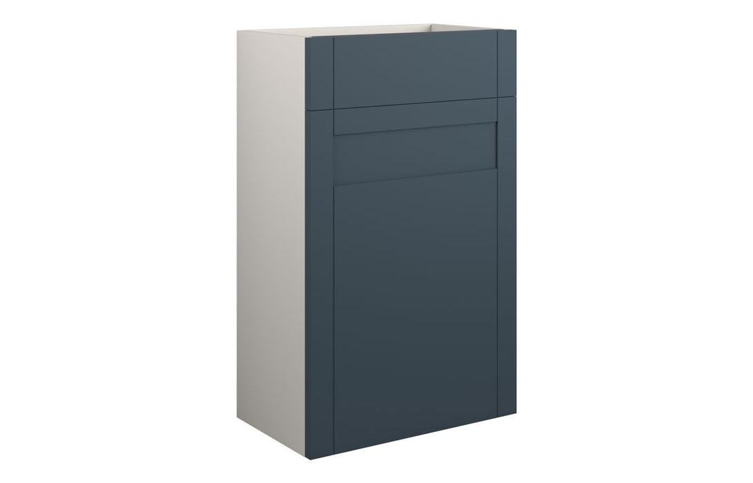 Haven 500mm Standard WC Unit - Matt Arley Blue