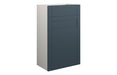Haven 500mm Standard WC Unit - Matt Arley Blue