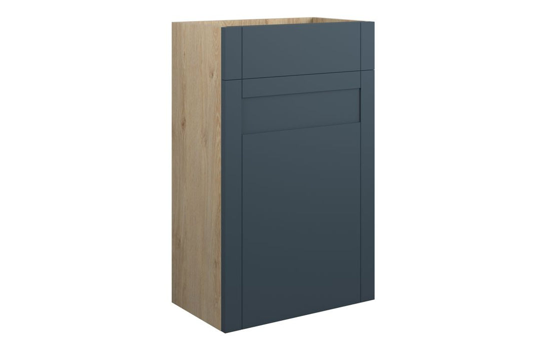 Haven 500mm Standard WC Unit - Matt Arley Blue