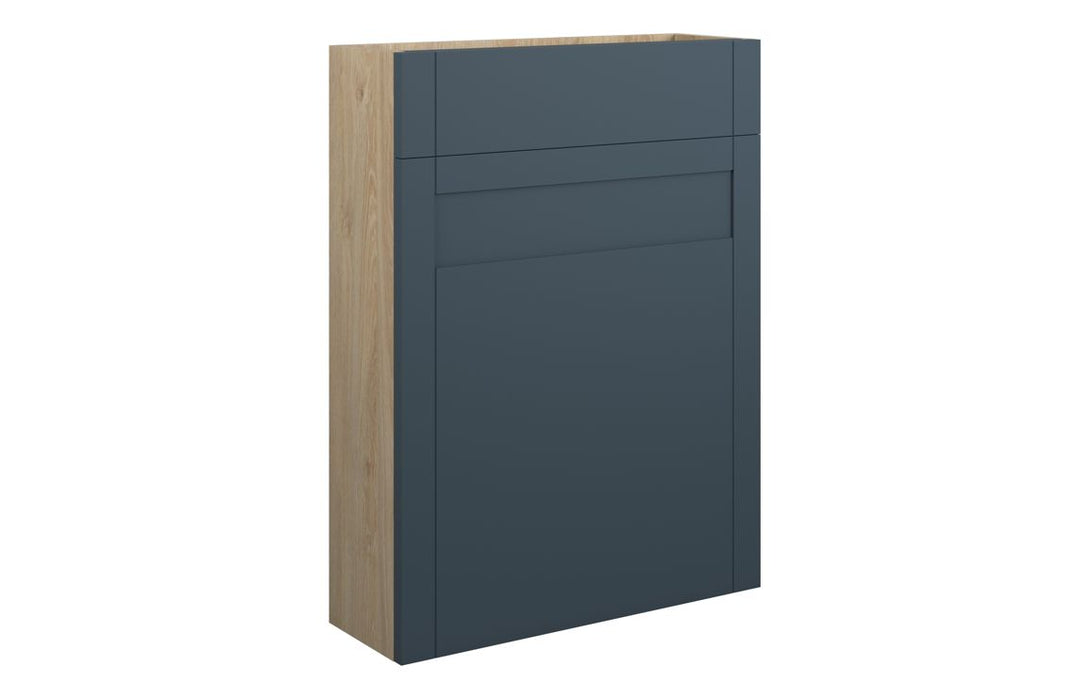 Haven 600mm Slim WC Unit - Matt Arley Blue