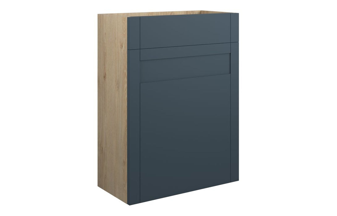 Haven 600mm Standard WC Unit - Matt Arley Blue