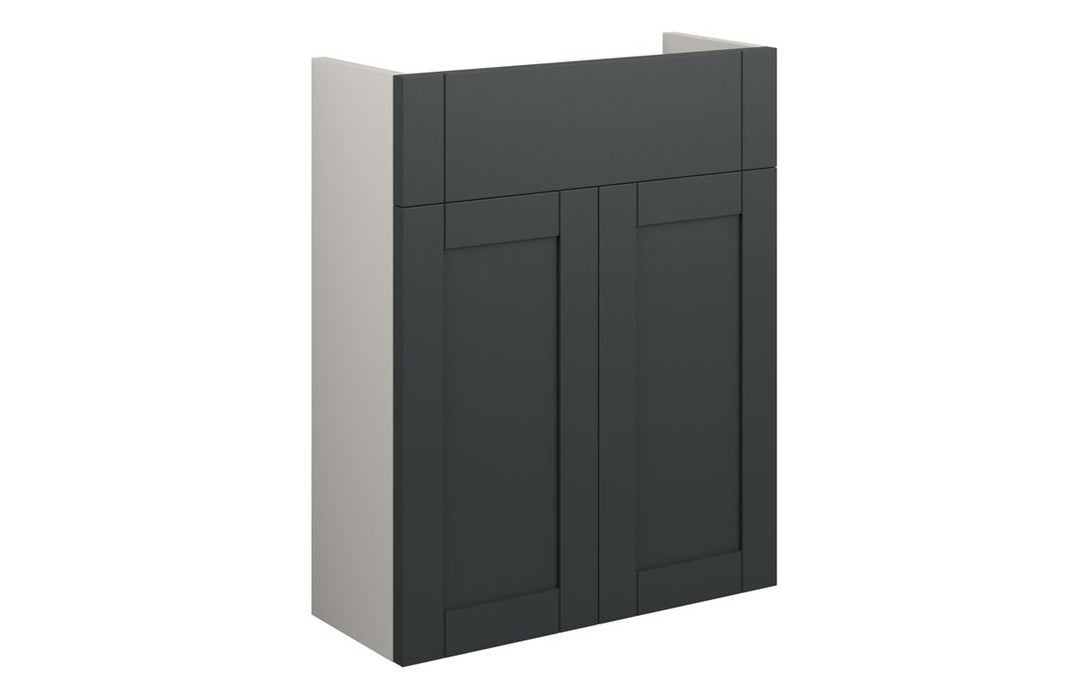 Haven 500mm Slim Basin Unit - Matt Graphite Grey
