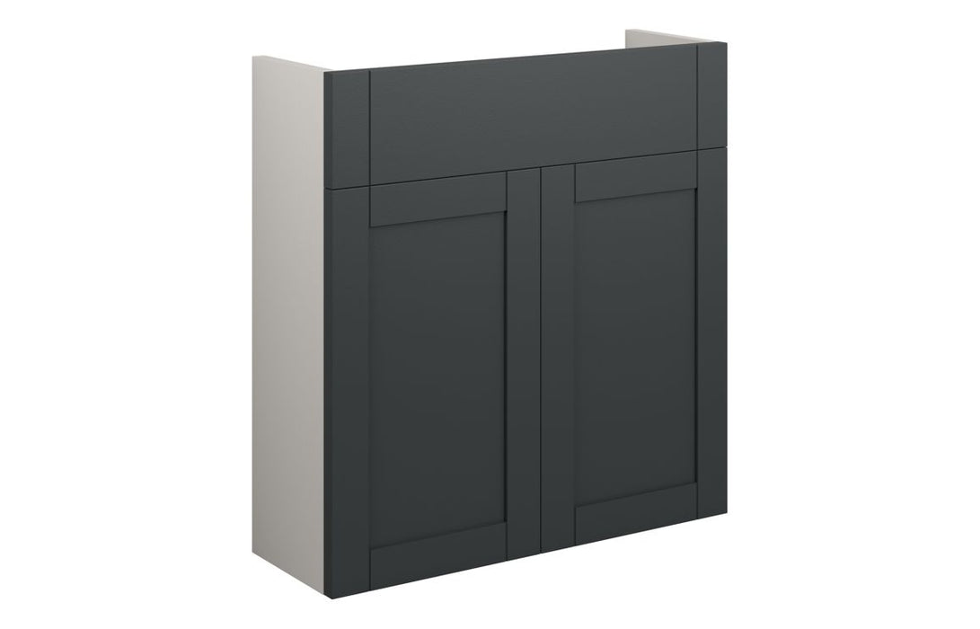 Haven 600mm Slim Basin Unit - Matt Graphite Grey