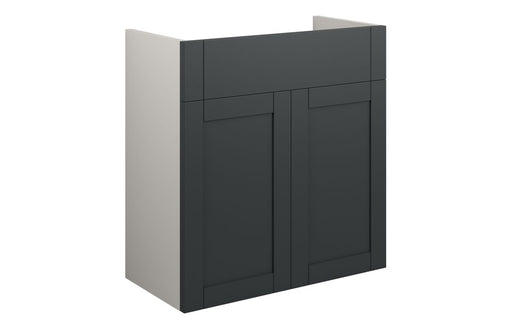 Haven 600mm Standard Basin Unit - Matt Graphite Grey