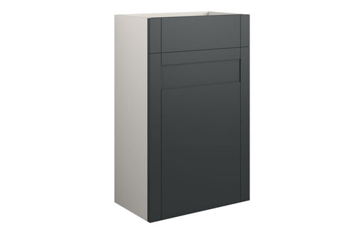 Haven 500mm Standard WC Unit - Matt Graphite Grey